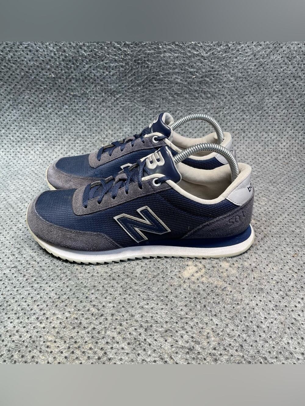 New Balance 501 Blue Suede Running Shoes Size 9 Women’s